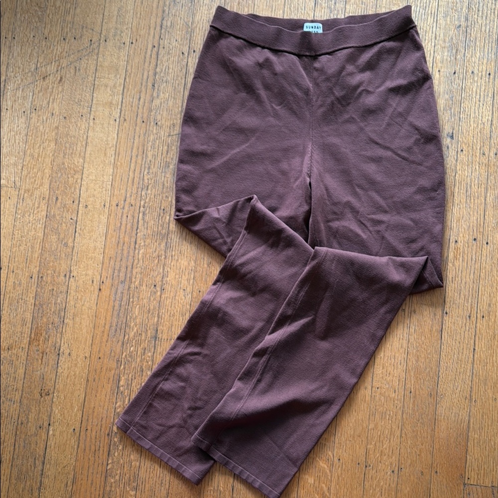Sunday Best Deep Brown Leggings